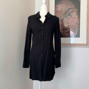 Black Shirt Dress